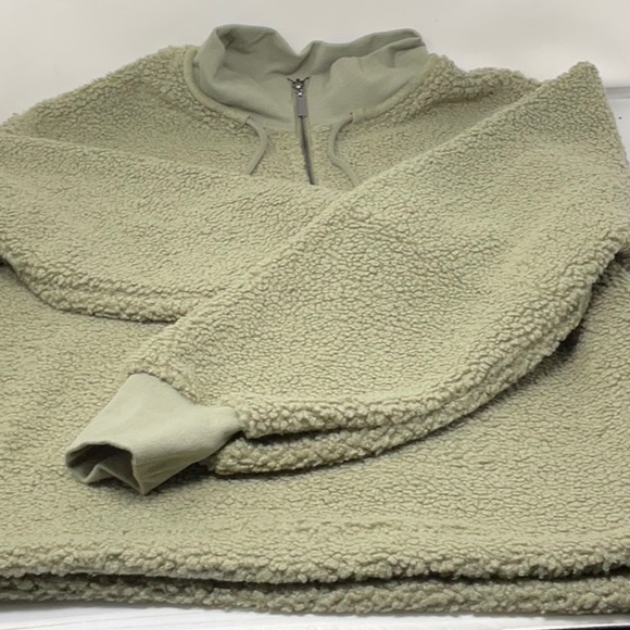 Women’s thick fleece pullover 1/4 zip top, size XL - Picture 6 of 7